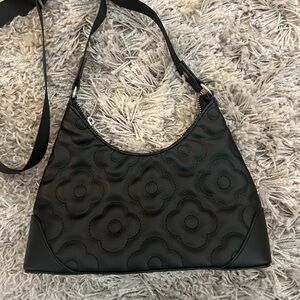 Wild Fable Black flower embossed purse